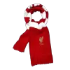 Liverpool Soccer knitting Scarf Red&White - Soccerdeal