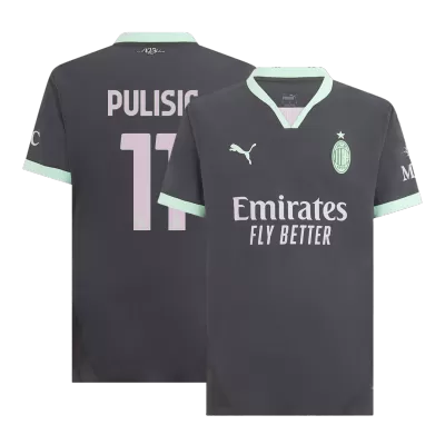 Authentic PULISIC #11 AC Milan Third Away Soccer Jersey 2024/25 - Soccerdeal