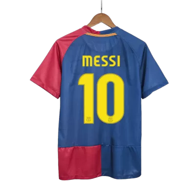 Retro MESSI #10 2008/09 Barcelona Home Soccer Jersey - UCL - Soccerdeal