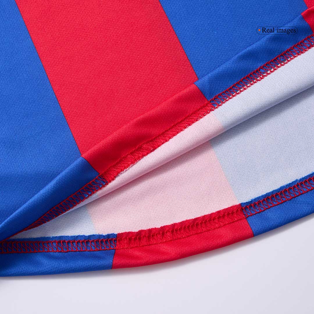 Retro 2001/02 Barcelona Home Soccer Jersey - Soccerdeal