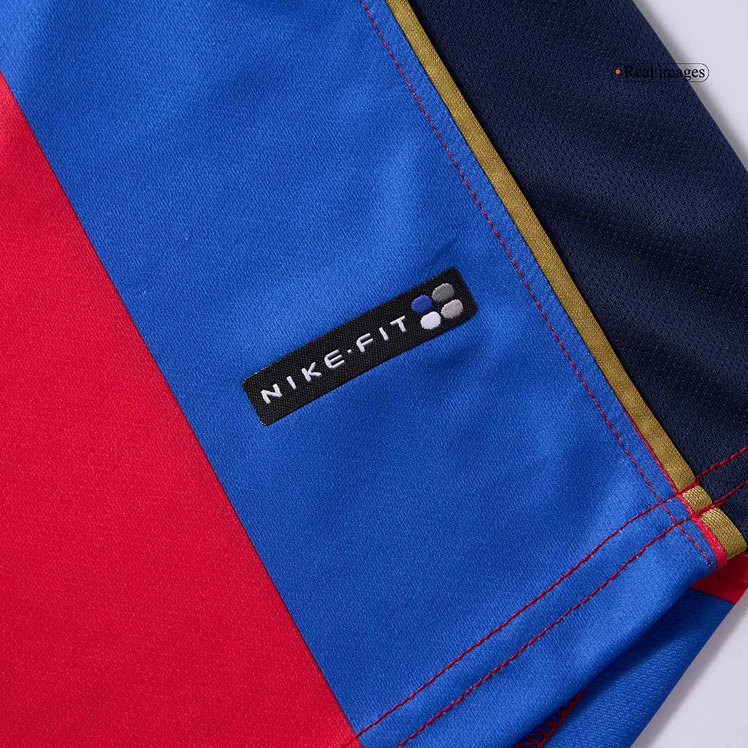 Retro 2001/02 Barcelona Home Soccer Jersey - Soccerdeal