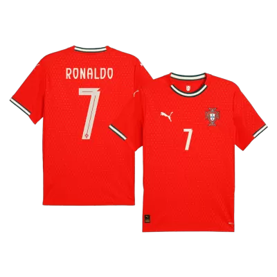 RONALDO #7 Portugal Home Soccer Jersey 2025 - Soccerdeal