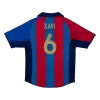 Retro XAVI #6 2001/02 Barcelona Home Soccer Jersey - Soccerdeal