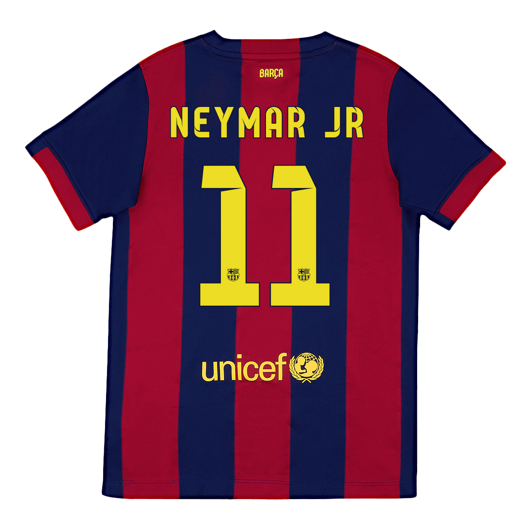 Retro NEYMAR JR #11 2014/15 Barcelona Home Soccer Jersey - Soccerdeal