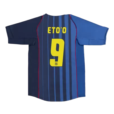 Retro ETO'O #9 2004/05 Barcelona Away Soccer Jersey - Soccerdeal