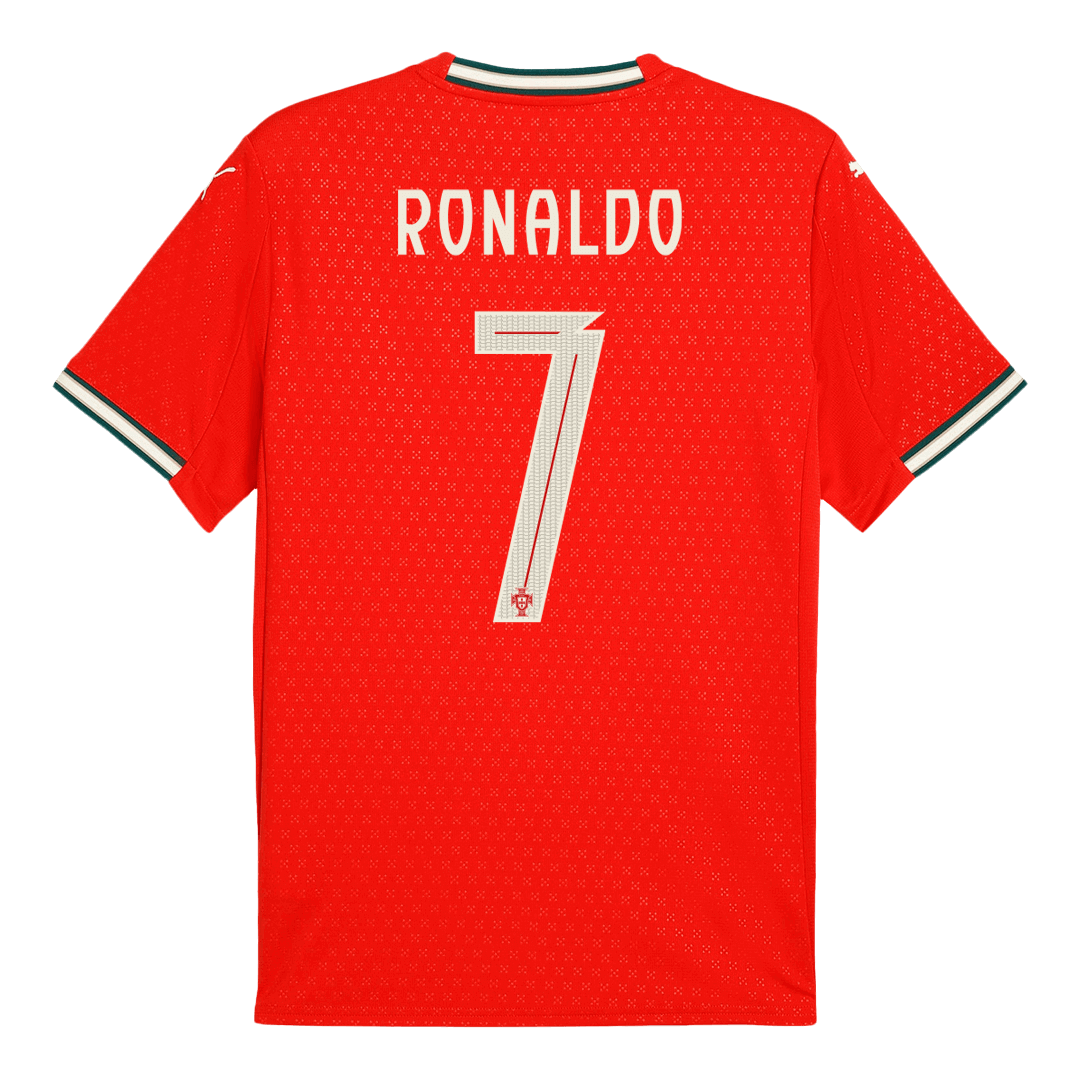 RONALDO #7 Portugal Home Soccer Jersey 2025 - Soccerdeal