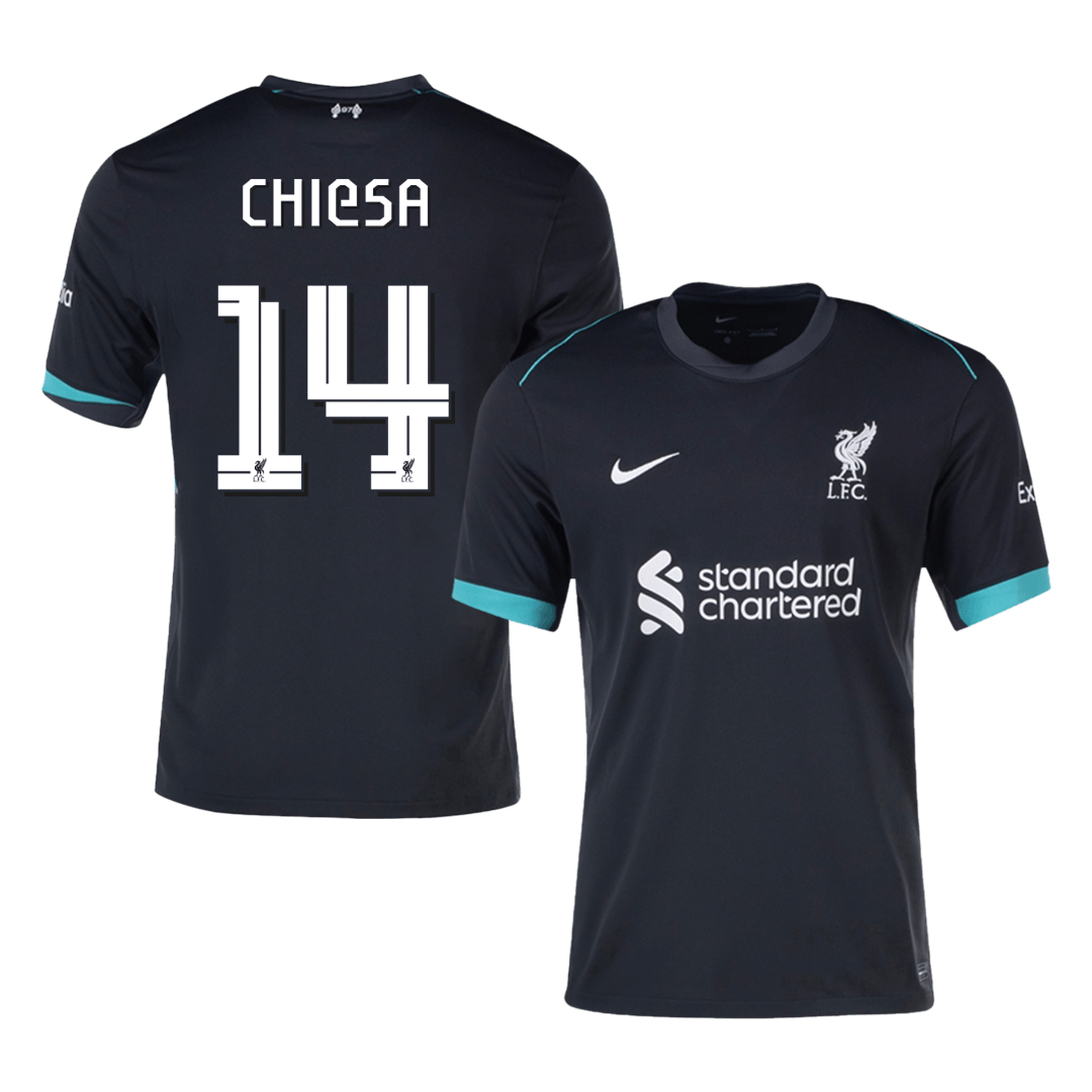 CHIESA #14 Liverpool Away Soccer Jersey -UCL - Soccerdeal