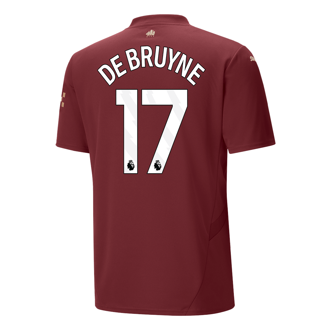DE BRUYNE #17 Manchester City Third Away Soccer Jersey - Soccerdeal