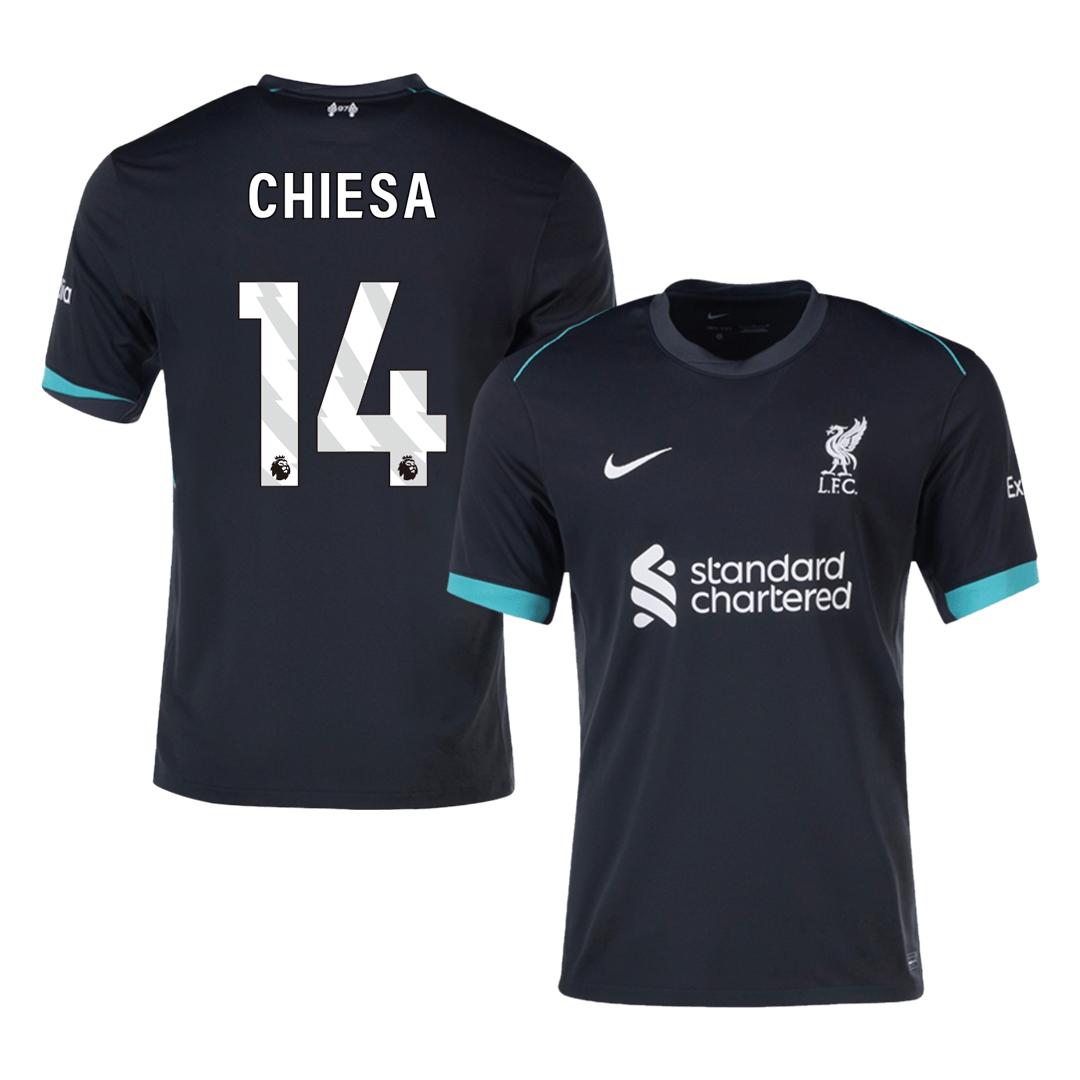 CHIESA #14 Liverpool Away Soccer Jersey - Soccerdeal