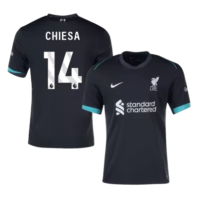 CHIESA #14 Liverpool Away Soccer Jersey 2024/25 - Soccerdeal