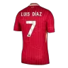 LUIS DÍAZ #7 Liverpool Home Soccer Jersey 2024/25 - Soccerdeal