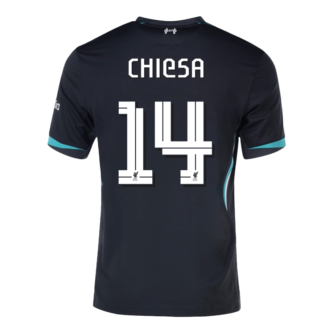 CHIESA #14 Liverpool Away Soccer Jersey -UCL - Soccerdeal