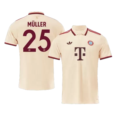 MÜLLER #25 Bayern Munich Third Away Soccer Jersey 2024/25 - UCL - Soccerdeal