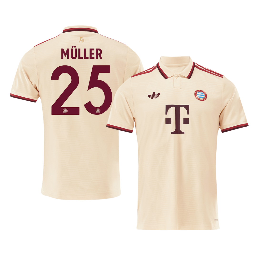 MÜLLER #25 Bayern Munich Third Away Soccer Jersey -UCL - Soccerdeal