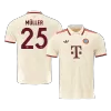 Authentic MÜLLER #25 Bayern Munich Third Away Soccer Jersey 2024/25- UCL - Soccerdeal