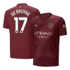 DE BRUYNE #17 Manchester City Third Away Soccer Jersey 2024/25 - Soccerdeal