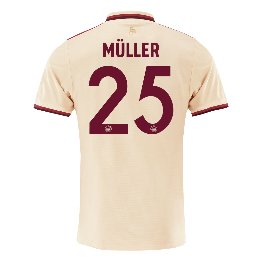 MÜLLER #25 Bayern Munich Third Away Soccer Jersey -UCL - Soccerdeal