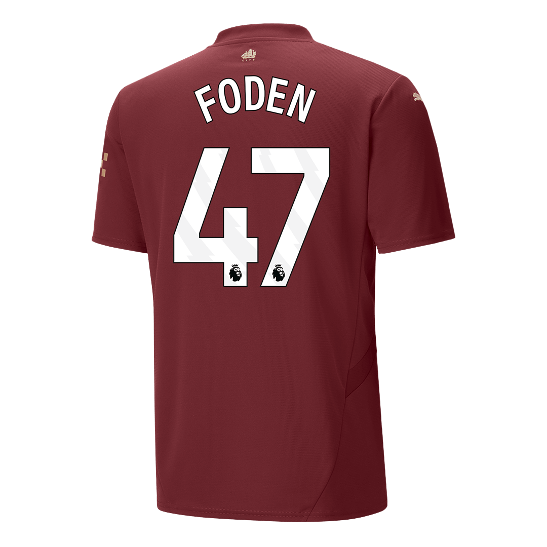 FODEN #47 Manchester City Third Away Soccer Jersey - Soccerdeal