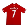 Retro SUAREZ #7 2013/14 Liverpool Home Soccer Jersey - Soccerdeal