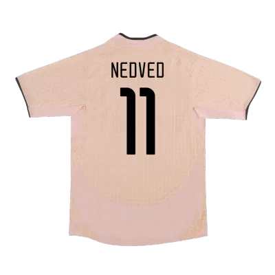 Retro NEDVED #11 2003/04 Juventus Away Soccer Jersey - Soccerdeal