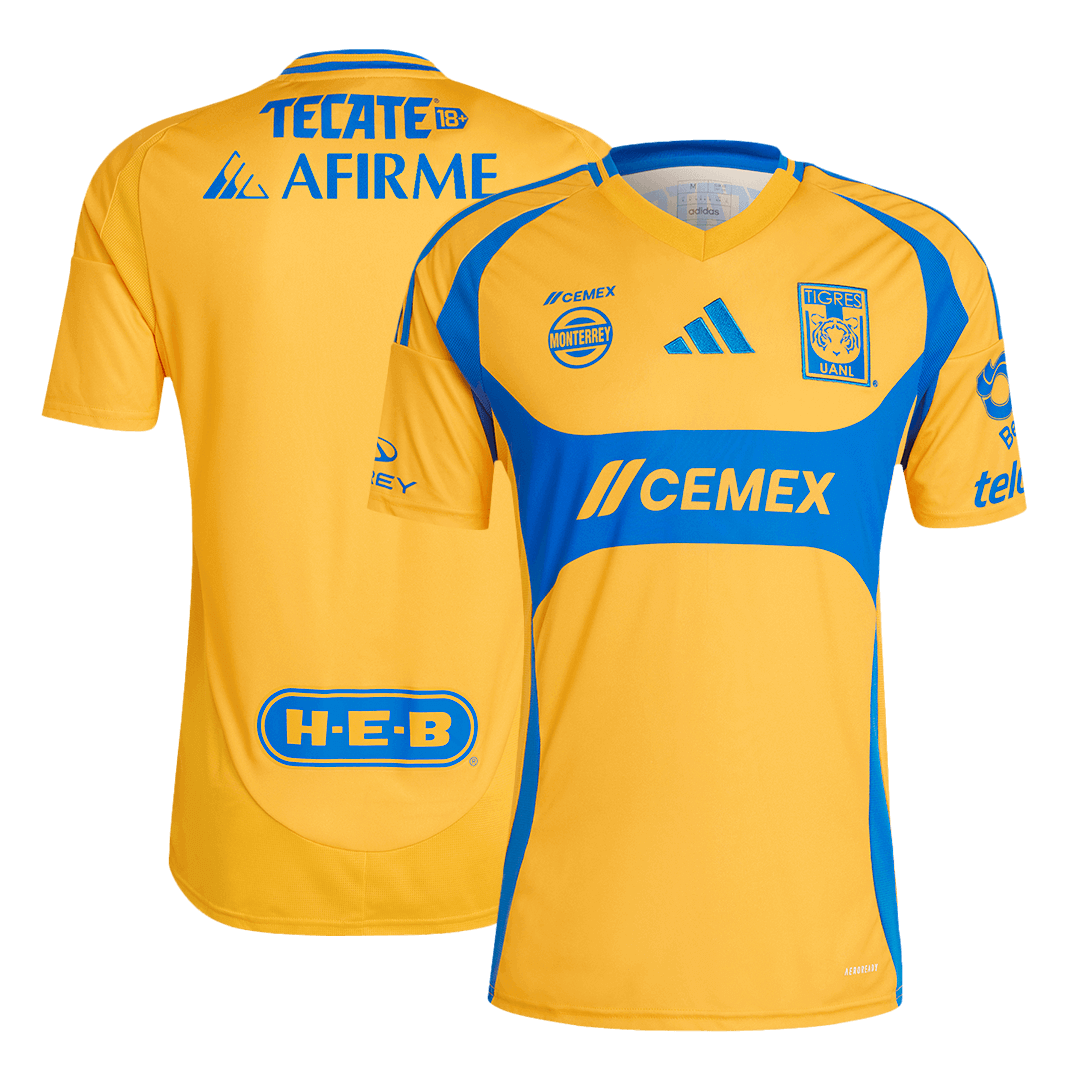 Tigres UANL Home Soccer Jersey - Soccerdeal