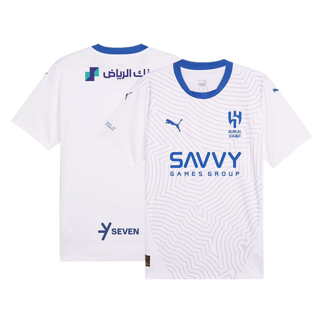 Al Hilal SFC Away Soccer Jersey - Soccerdeal
