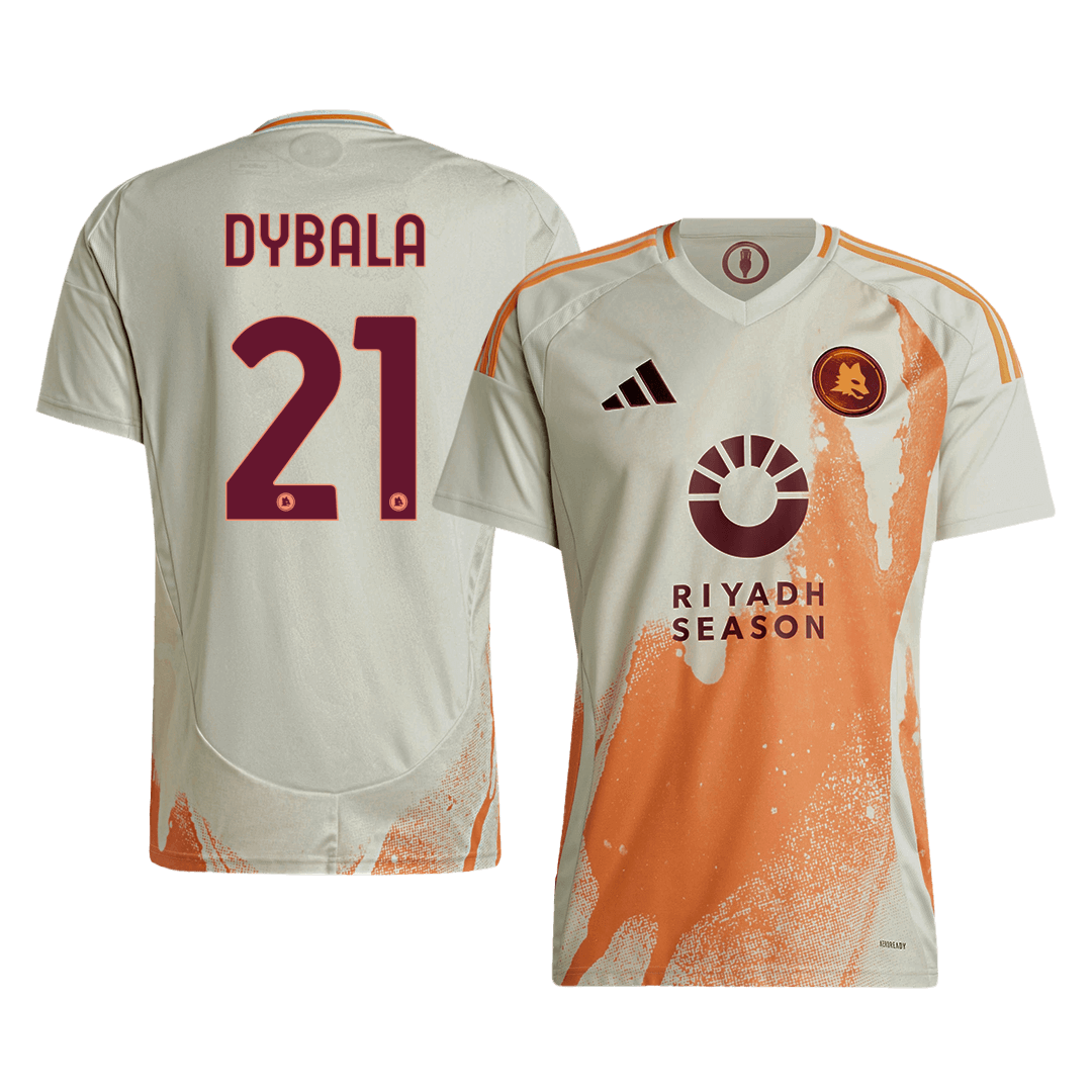 DYBALA #21 Roma Away Soccer Jersey - Soccerdeal