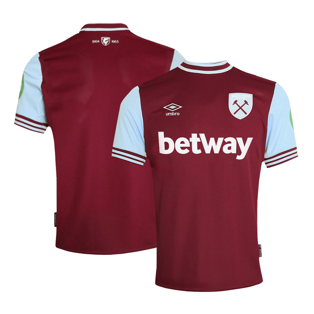 West Ham United Home Soccer Jersey - Soccerdeal