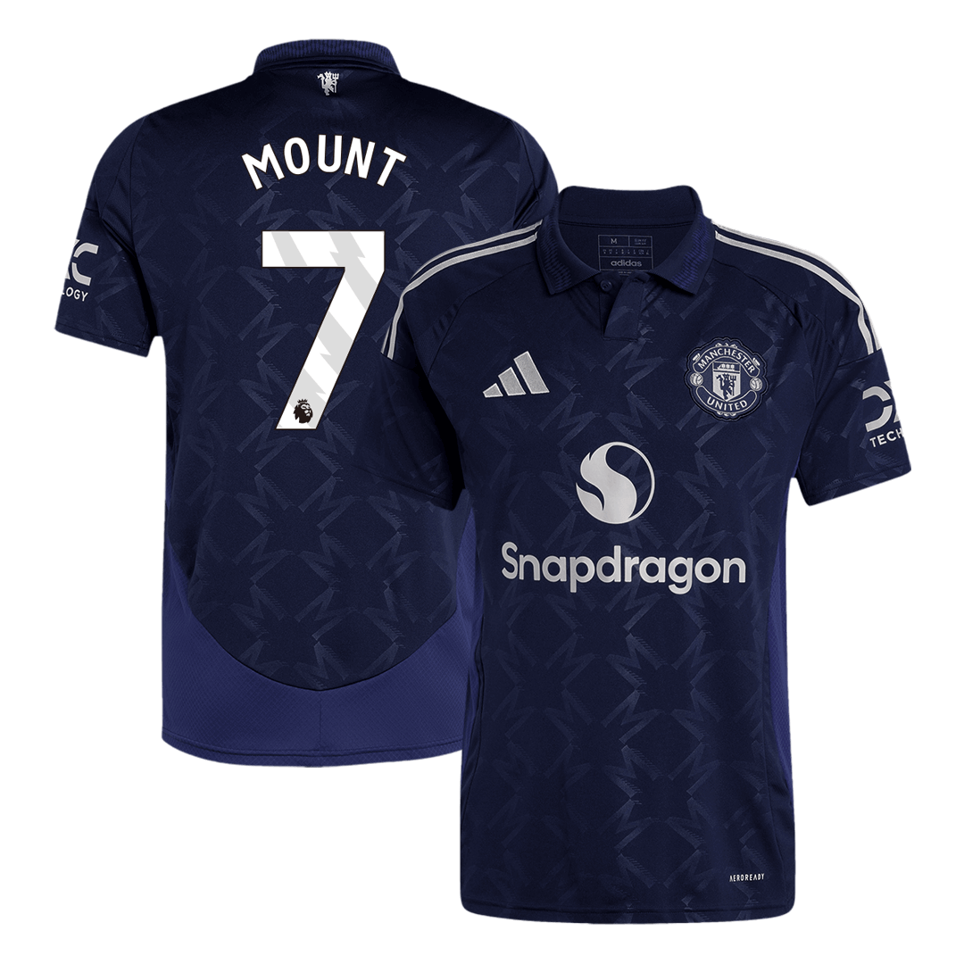 MOUNT #7 Manchester United Away Soccer Jersey - Soccerdeal