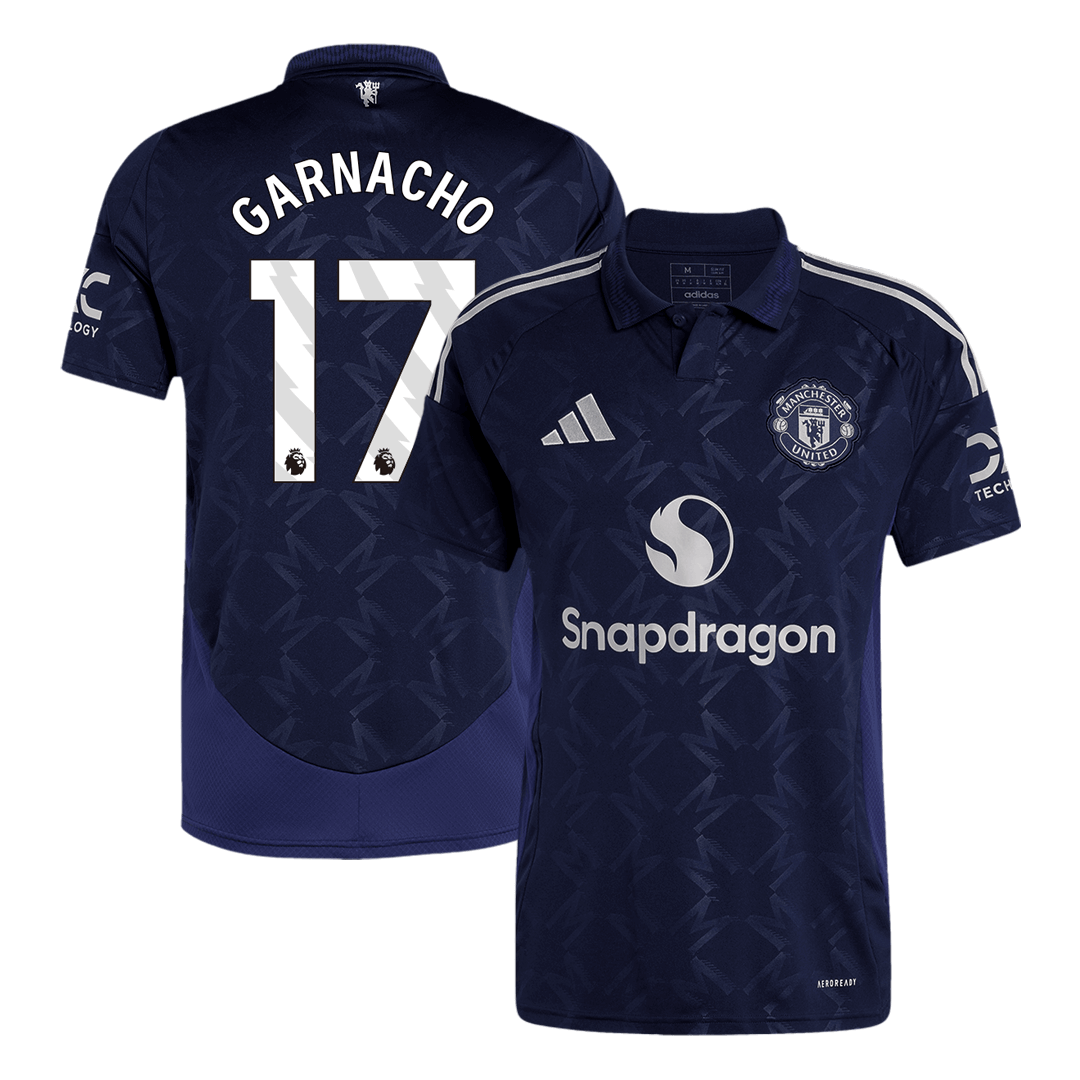 GARNACHO #17 Manchester United Away Soccer Jersey - Soccerdeal