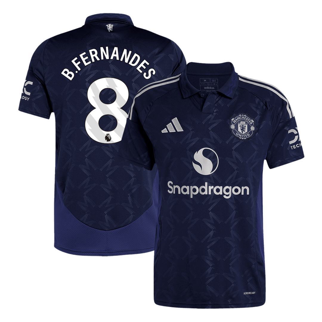 B.FERNANDES #8 Manchester United Away Soccer Jersey - Soccerdeal