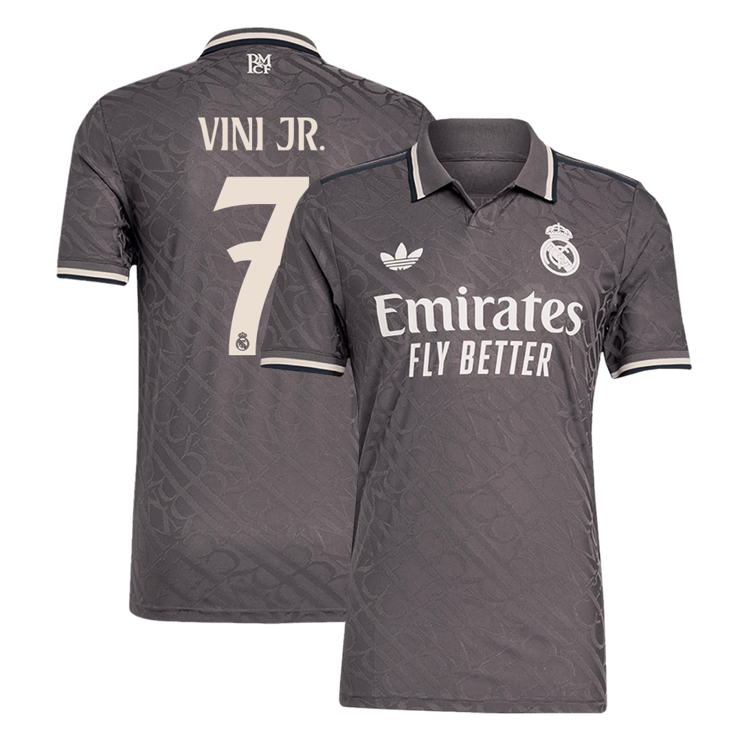 VINI JR. #7 Real Madrid Third Away Soccer Jersey Player Version - Soccerdeal