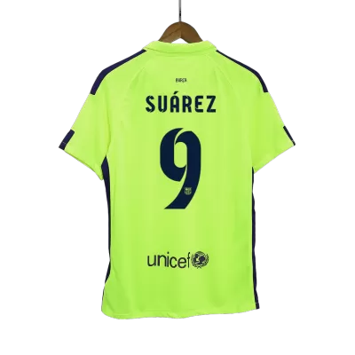 Retro SUÁREZ #9 2014/15 Barcelona Third Away Soccer Jersey - Soccerdeal