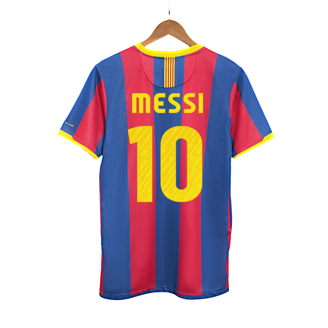 Retro MESSI #10 2010/11 Barcelona Home Soccer Jersey - Soccerdeal