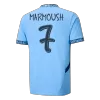 MARMOUSH #7 Manchester City Home Soccer Jersey 2024/25 - UCL - Soccerdeal