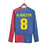 Retro A.INIESTA #8 2008/09 Barcelona Home Long Sleeve Soccer Jersey- UCL Final - Soccerdeal