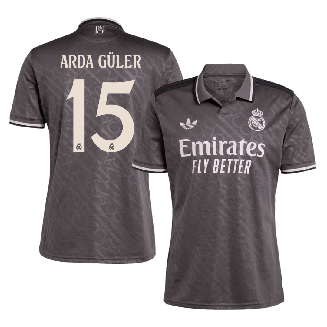 ARDA GÜLER #15 Real Madrid Third Away Soccer Jersey - Soccerdeal