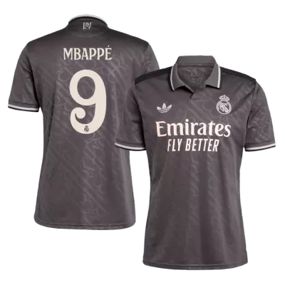 MBAPPÉ #9 Real Madrid Third Away Soccer Jersey 2024/25 - Soccerdeal