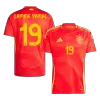 LAMINE YAMAL #19 Spain Home Soccer Jersey Euro 2024 - Soccerdeal