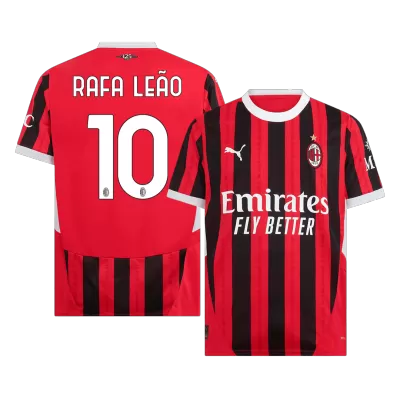 RAFA LEÃO #10 AC Milan Home Soccer Jersey 2024/25 - Soccerdeal