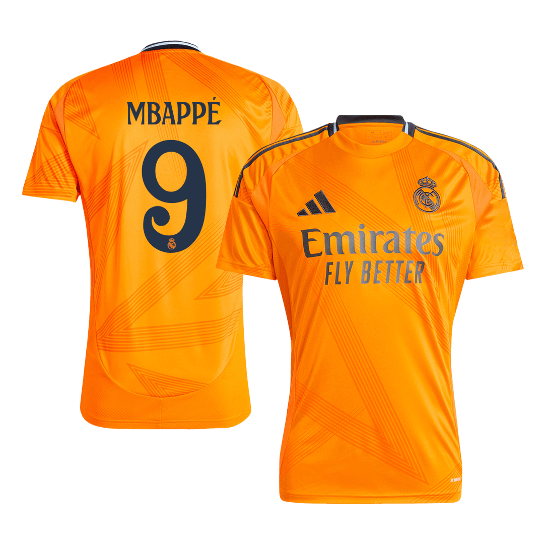 MBAPPÉ #9 Real Madrid Away Soccer Jersey - Soccerdeal
