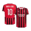 Authentic RAFA LEÃO #10 AC Milan Home Soccer Jersey 2024/25 - UCL - Soccerdeal