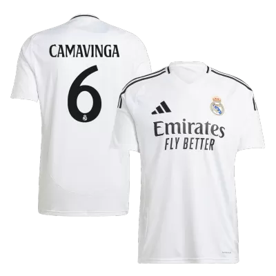 CAMAVINGA #6 Real Madrid Home Soccer Jersey 2024/25 - Soccerdeal