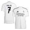 VINI JR. #7 Real Madrid Home Soccer Jersey 2024/25 - Soccerdeal