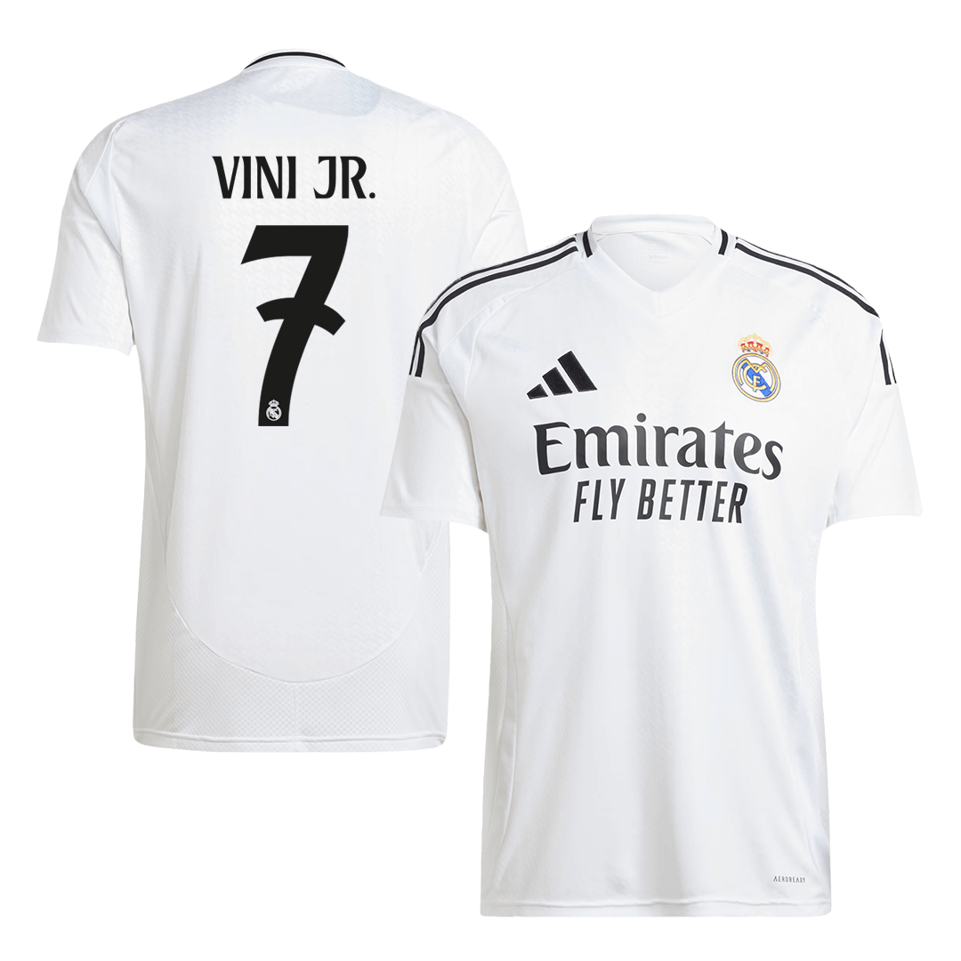 VINI JR. #7 Real Madrid Home Soccer Jersey - Soccerdeal