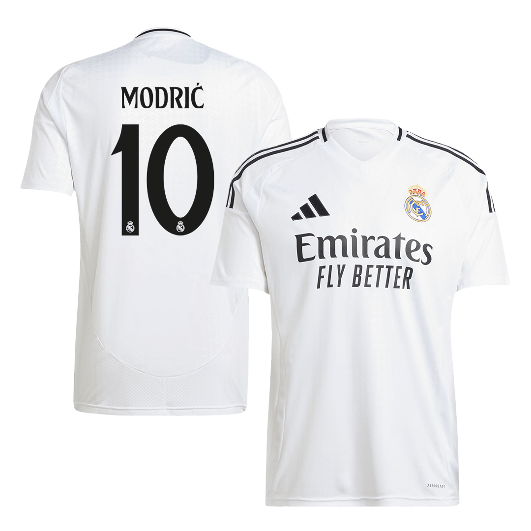 MODRIĆ #10 Real Madrid Home Soccer Jersey - Soccerdeal