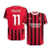 Authentic PULISIC #11 AC Milan Home Soccer Jersey 2024/25 - Soccerdeal