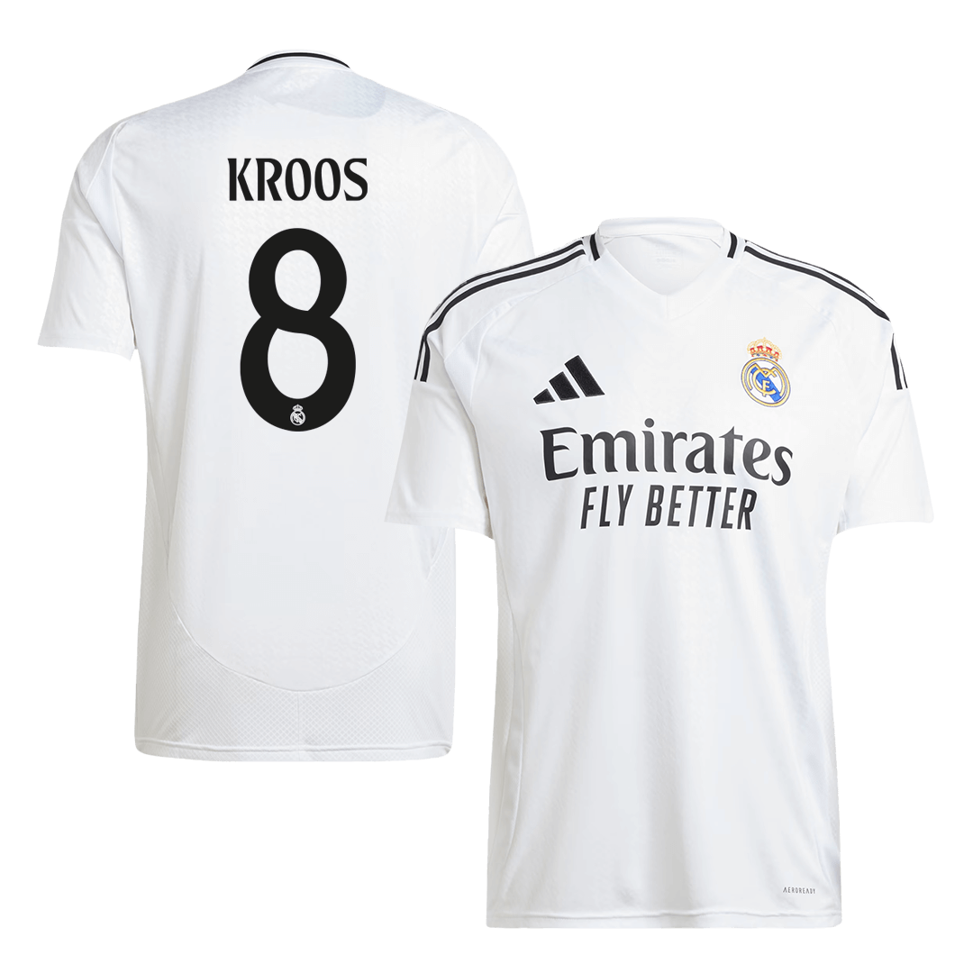 KROOS #8 Real Madrid Home Soccer Jersey - Soccerdeal
