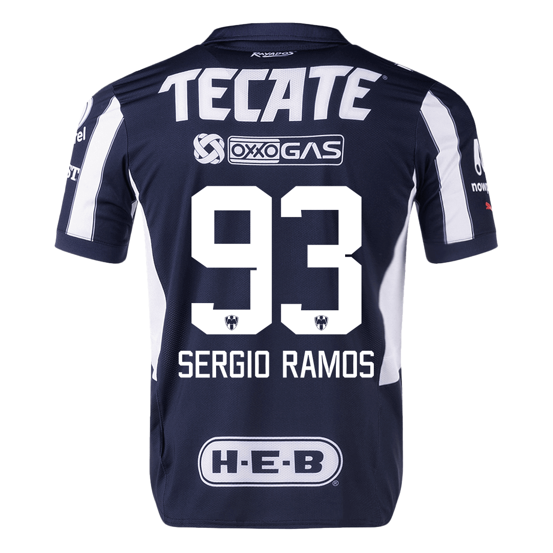 Authentic SERGIO RAMOS #93 Monterrey Home Soccer Jersey - Soccerdeal
