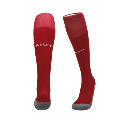 Atletico Madrid Home Soccer Socks 2024/25 - Soccerdeal